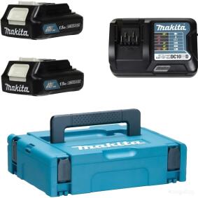 Аккумулятор с зарядным устройством BL1016 + DC10WD (12В/1.5 Ah + 10.8-12В)