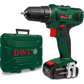 Дрель-шуруповерт аккумуляторная DWT ABS-18 L-2 BMC