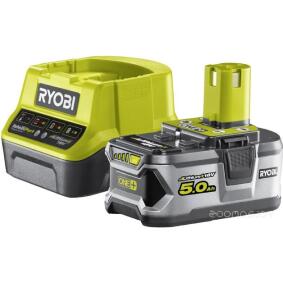 Аккумулятор с зарядным устройством RYOBI RC18120-150 система ONE +