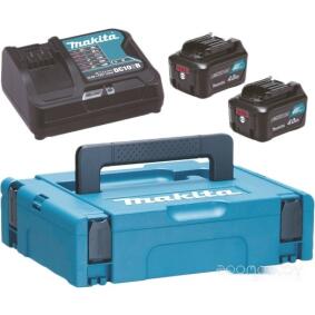 Аккумулятор с зарядным устройством BL1041B + DC10SB (12В/4 Ah + 12В)