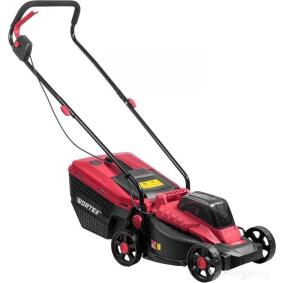 Газонокосилка аккумуляторная WORTEX CLM 3336 в кор. ALL1 XLT SOLO БЕСЩЁТ.ДВИГ., 18В+18В, шир.330 мм