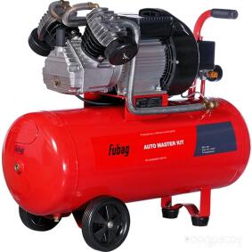 Компрессор масляный коаксиальный FUBAG AUTO MASTER KIT ( + 10 предметов)