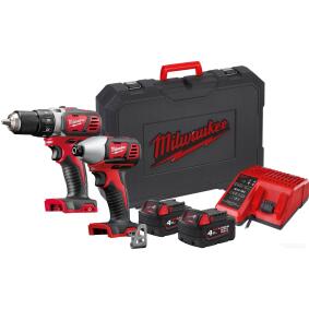 Набор электроинструментов Milwaukee M18 BPP2D-402C (4933447126)