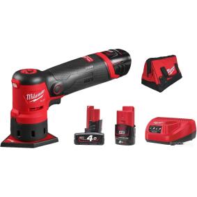Дельташлифмашина Milwaukee M12FDSS-422X 2АКБ (4933479681)