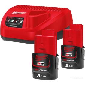 Аккумулятор с зарядным устройством для инструмента Milwaukee M12 NRG-302 (4933451902)