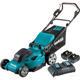 Газонокосилка аккумуляторная MAKITA LXT DLM480CT2