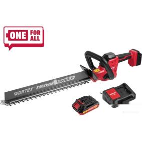 Аккум. кусторез WORTEX DB 5018 ALL1 XLT SET с акб и зу, 18В, 500 мм, шаг 17 мм