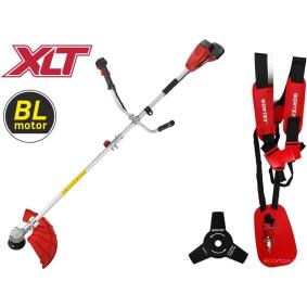 Триммер аккум. WORTEX TB 3036-1 AT XLT SOLO БЕСЩЁТ.ДВИГ., 18В+18В, шир.скаш.380/255 мм леска/нож