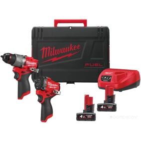 Набор электроинструментов Milwaukee M12FPP2X2-402X (4933498741)