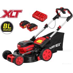 Газонокосилка аккумуляторная WORTEX CLM 4536-2 в кор. XLT SET БЕСЩЁТ.ДВИГ., САМОХОД., 18В+18В