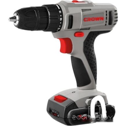 Дрель-шуруповерт аккумуляторная CROWN CT21055L-1.5 BMC