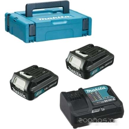 Аккумулятор с зарядным устройством BL1016 + DC10SB (12В/1.5 Ah + 10.8-12В)