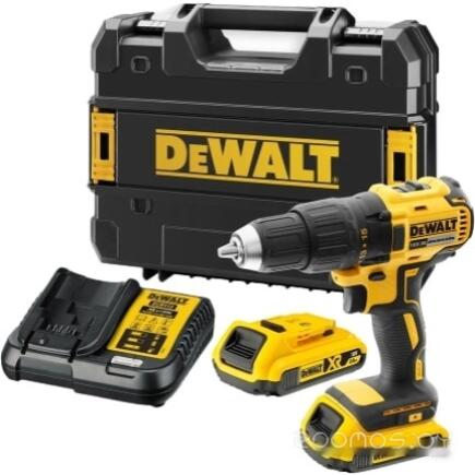 Дрель-шуруповерт DeWalt DCD777D2T-QW с 2-мя АКБ, кейс