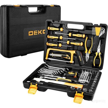 Набор инструмента для дома и авто DEKO DKMT89 PRO (89 предметов)