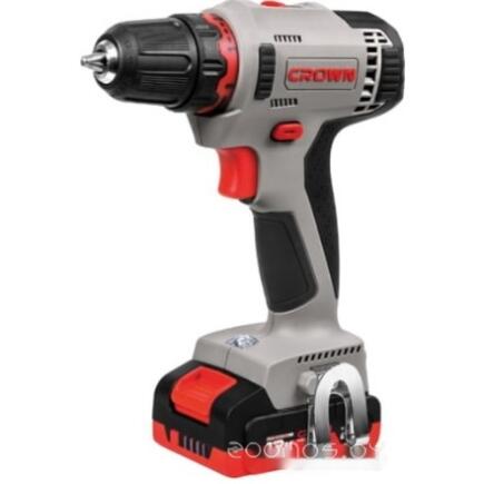 Дрель-шуруповерт аккумуляторная CROWN CT21081H-2 BMC