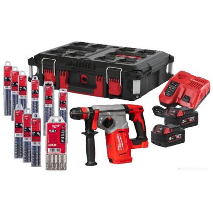 Перфоратор Milwaukee M18 BLHX100P-502P (4933498243)