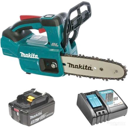 Аккум. пила цепная MAKITA LXT DUC204RT 8"/20см, 3/8", 1,1мм, 24м/с, XPT
