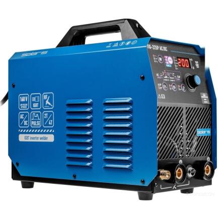 Инверторный аппарат аргонодуговой сварки SOLARIS TIG-225P AC/DC