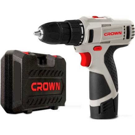 Дрель-шуруповерт аккумуляторная CROWN CT21053LH-1.5 BMC