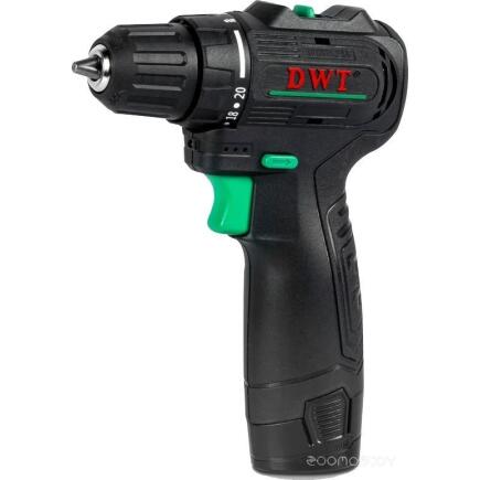 Дрель-шуруповерт аккумуляторная DWT ABSP-12 DN-2
