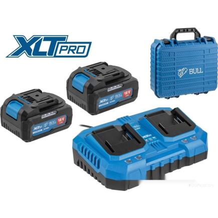 Аккумулятор с зарядным устройством XLTpro 2329062 (18В/2x4 Ah + 18В)