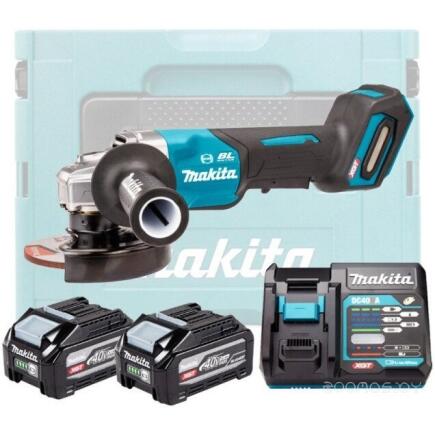 Аккум. углошлифмашина MAKITA XGT GA013GU201 в чем.